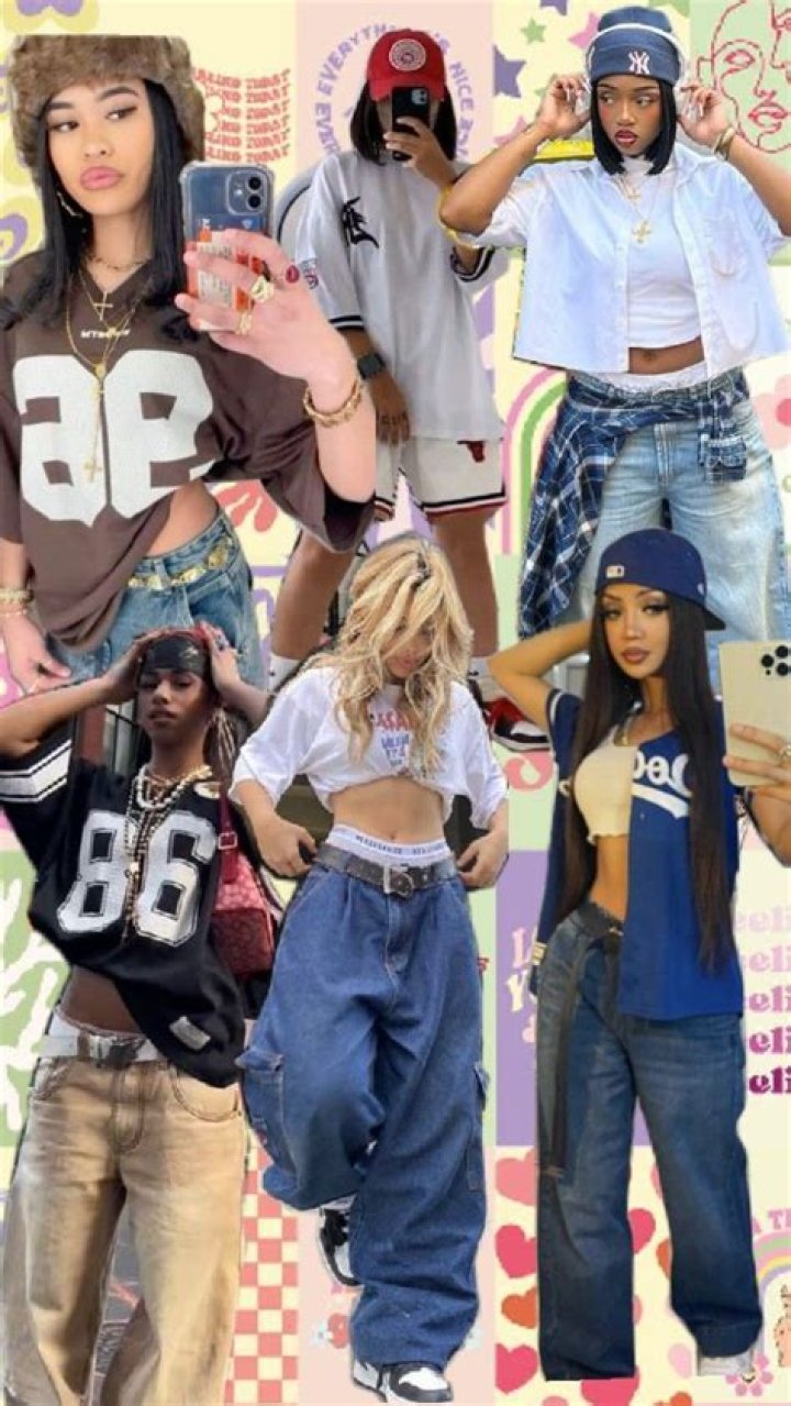 90s Street Style Hip Hop, 2000s Street Style, 2000s Outfits, Y2k