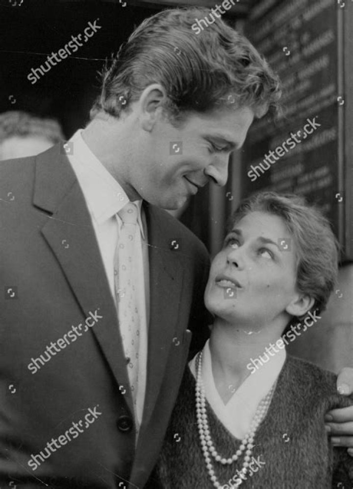 Actor Stephen Boyd Wife Mariella Di Editorial Stock Photo Stock Image Shutterstock