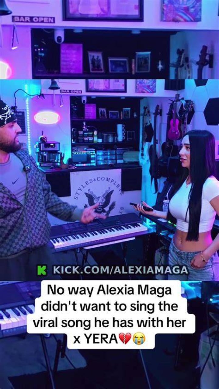 Alexia Magallon in her YouTube video (Source YouTube)