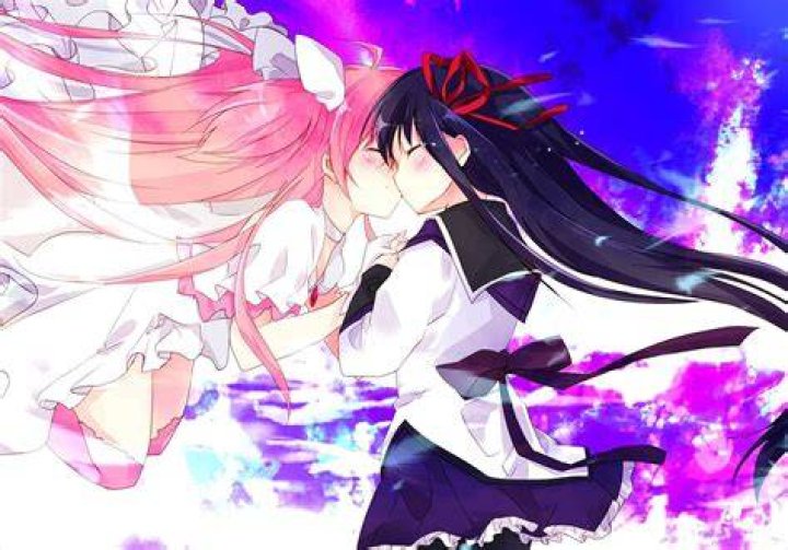 Anime Yuri Kiss Wallpapers Wallpaper Cave