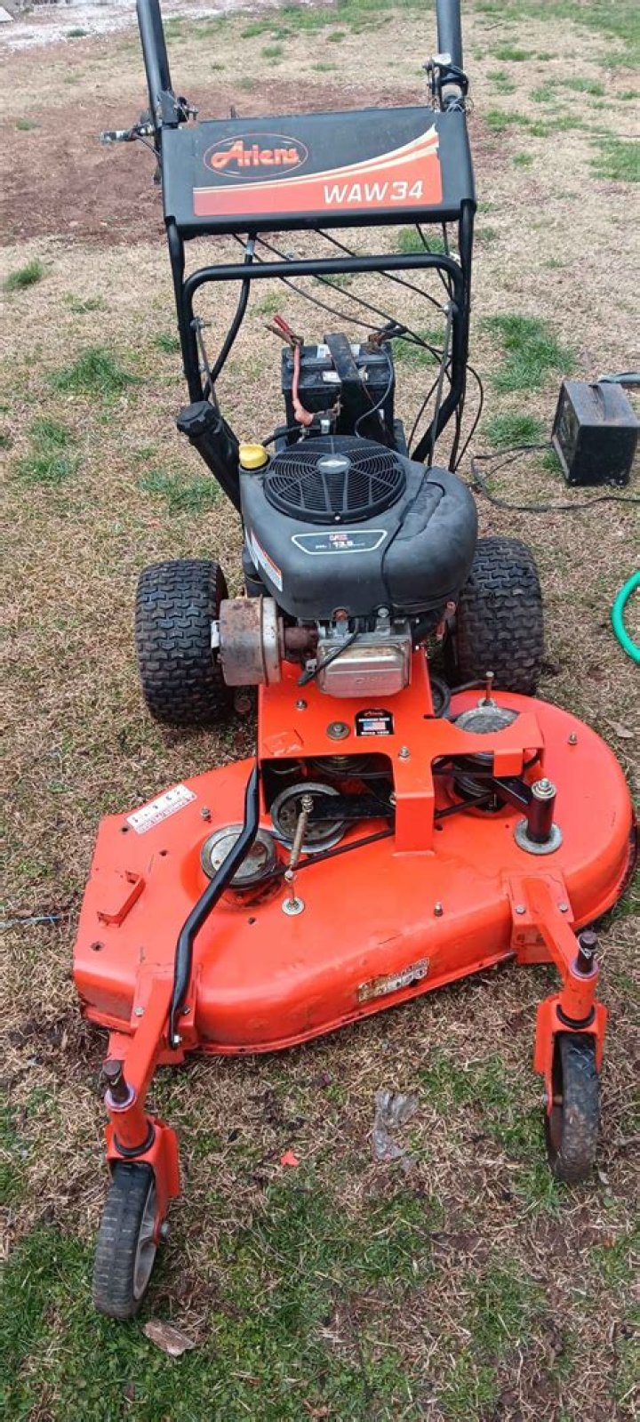 Ariens WAW 34" Wide Area Walk Behind Self Propelled Lawn Mower 911413 Mower Source