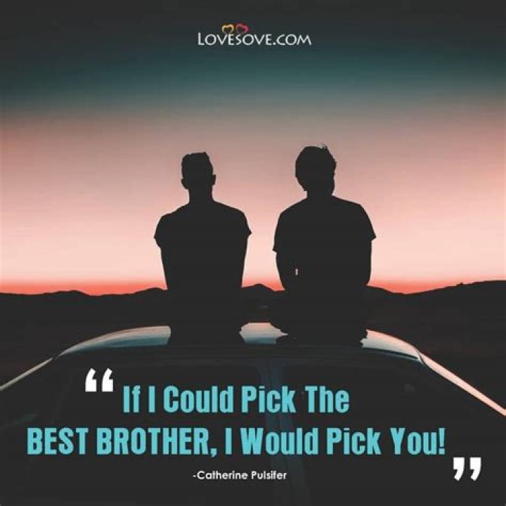 Best Brother Quotes Images, 2 Line Status For Brother SociallyKeeda