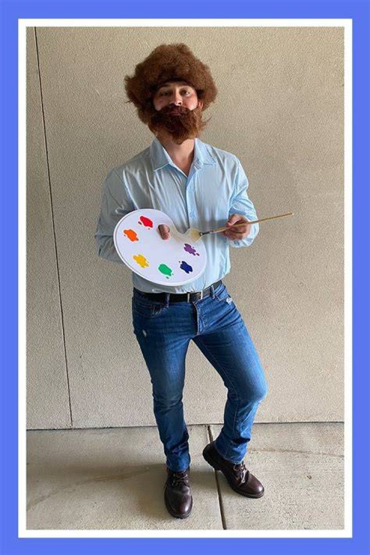 Bob Ross Costume Carbon Costume DIY DressUp Guides for Cosplay & Halloween