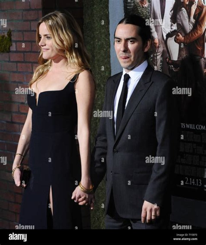 Composer Dhani Harrison and his wife Sola Harrison attend the premiere of the motion picture