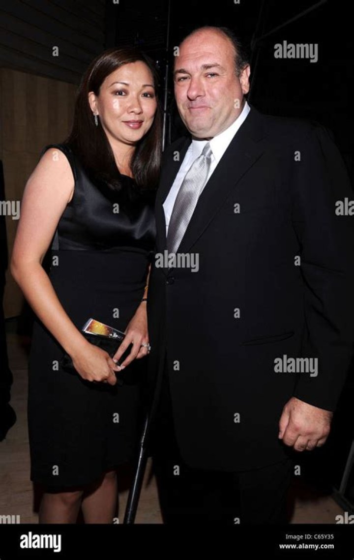 Deborah Lin , James Gandolfini At Arrivals For Hbo'S The Sopranos World Premiere Screening