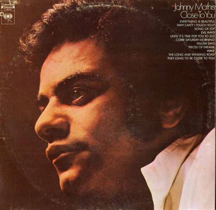 Johnny Mathis Close To You Johnny mathis, Johnny, Famous singers