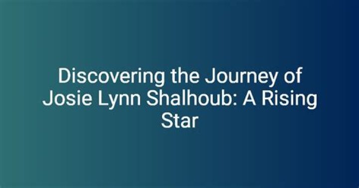 Josie Hart: The Inspiring Journey Of A Rising Star
