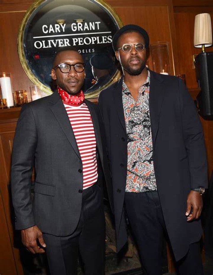 Mahershala Ali, Winston Duke Toast Cary Grant x Oliver Peoples Glasses WWD