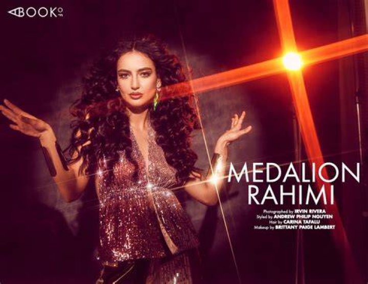 Medalion Rahimi in her car (Source Product placement Blog)
