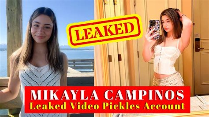 Mikayla Campinos Nude Leaks: A Comprehensive Overview Of The Controversy