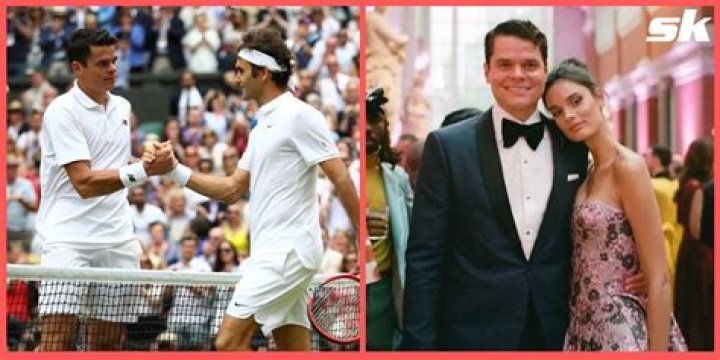 Milos Raonic marries girlfriend Camille Ringior in Italy