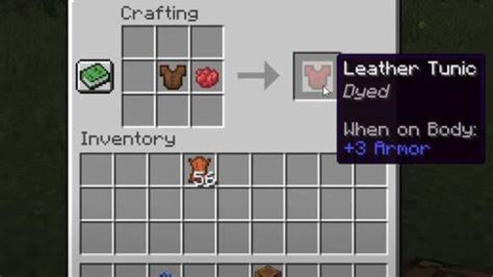 Minecraft: How to Dye Leather Armor