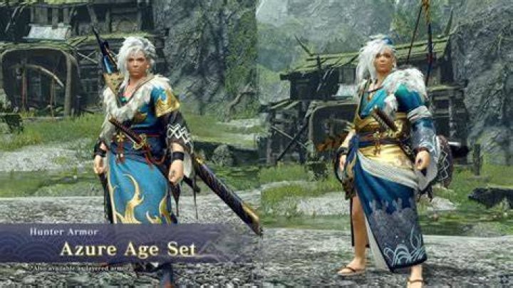 Monster Hunter Rise Reveals Azure Gear Via New Universal Studios Japan Collaboration