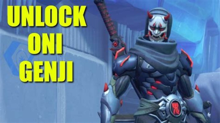 Overwatch: How to Get the Oni Genji Skin