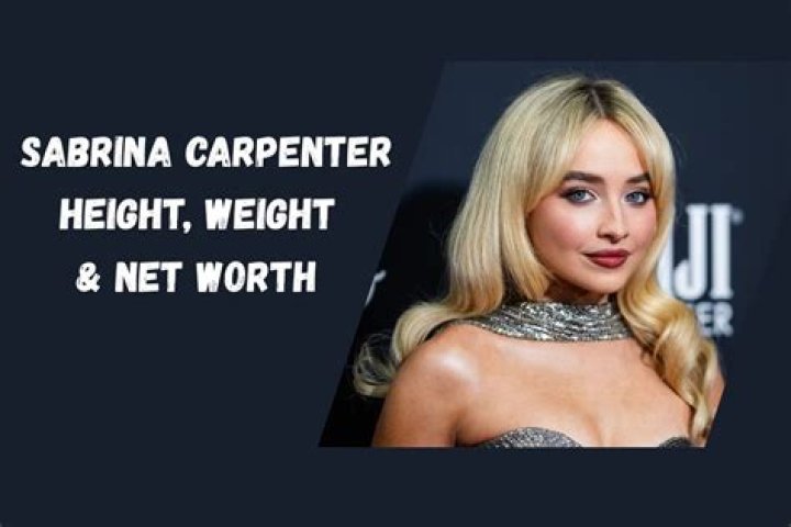 Sabrina Carpenter Height And Weight: A Comprehensive Overview