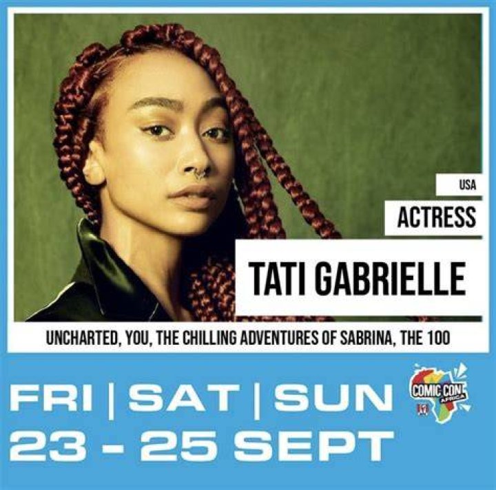 Tati Gabrielle posing for a photo (Source Instagram)