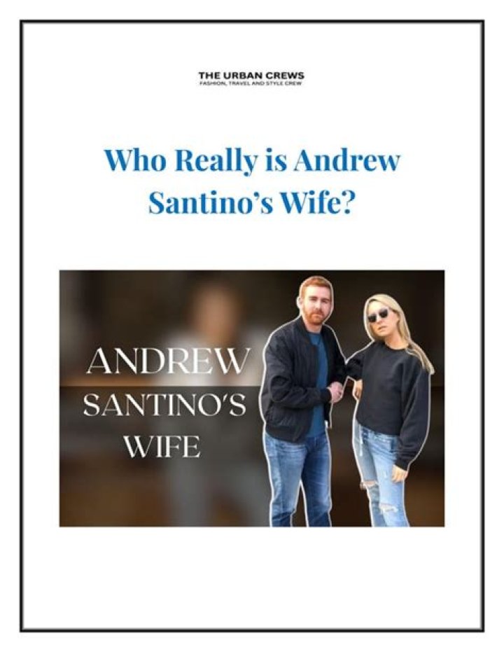 Unlocking The World Of Andrews Santino: Discoveries And Insights