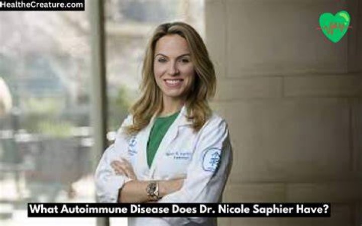 What Autoimmune Disease Does Dr Nicole Saphier Have herald health