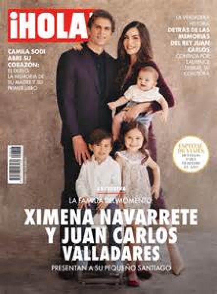 Ximena Navarrete y Juan Carlos Valladares esperan su segundo hijo