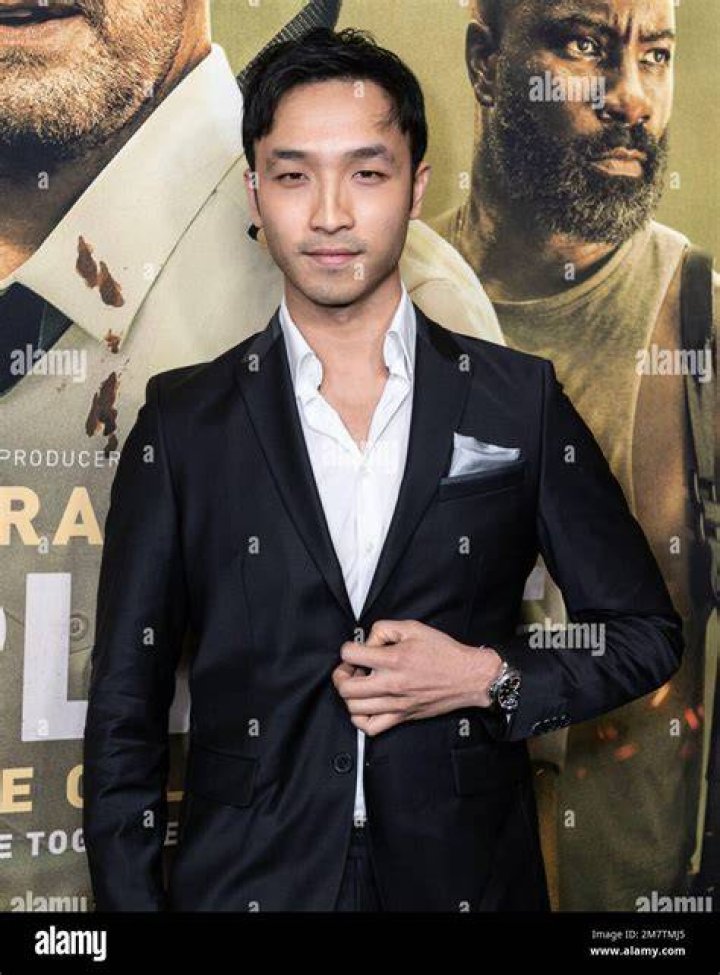 Yoson An attends the "Plane" New York premiere at AMC Lincoln Square Theater in New York on