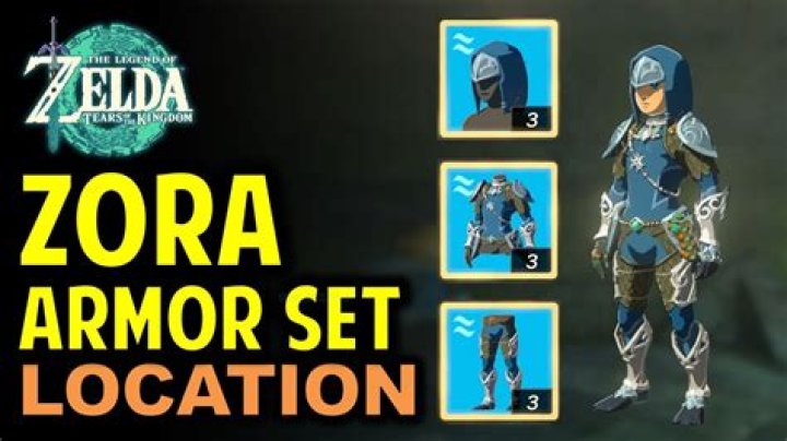 Zelda Breath of the Wild: How to Get the Zora Armor Set